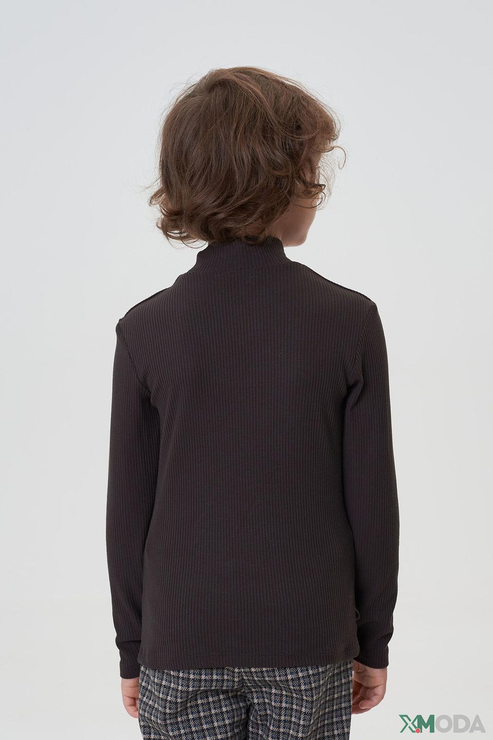 Джемпер Choupette с воротником-стойкой шоколадный