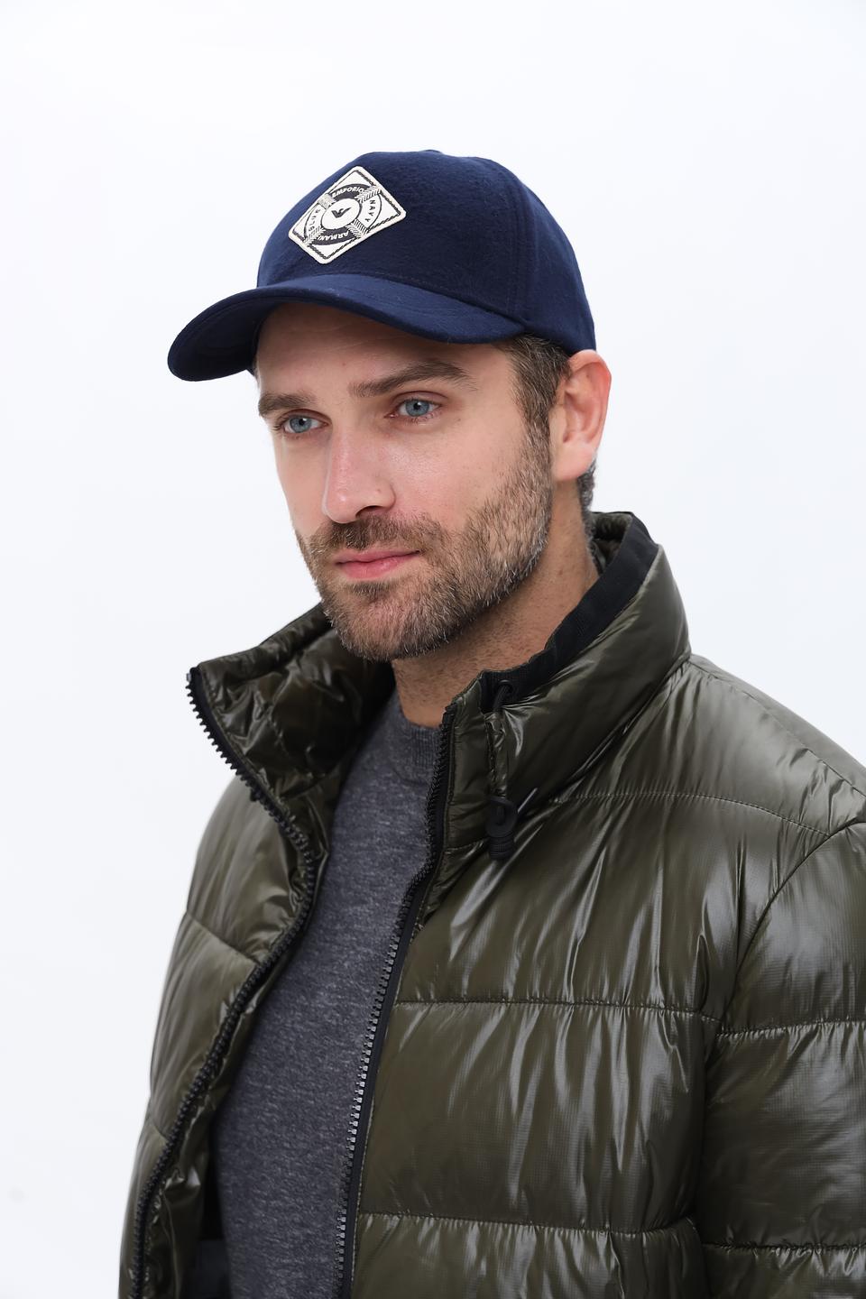 Бейсболка Emporio Armani синяя