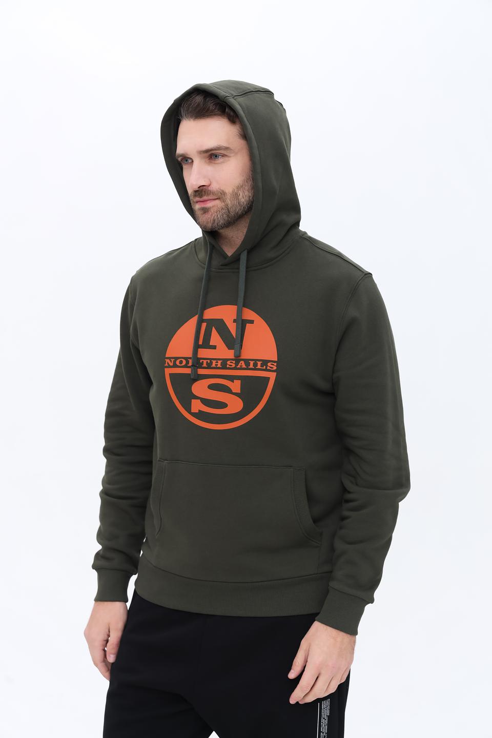 Толстовка North Sails оливковая