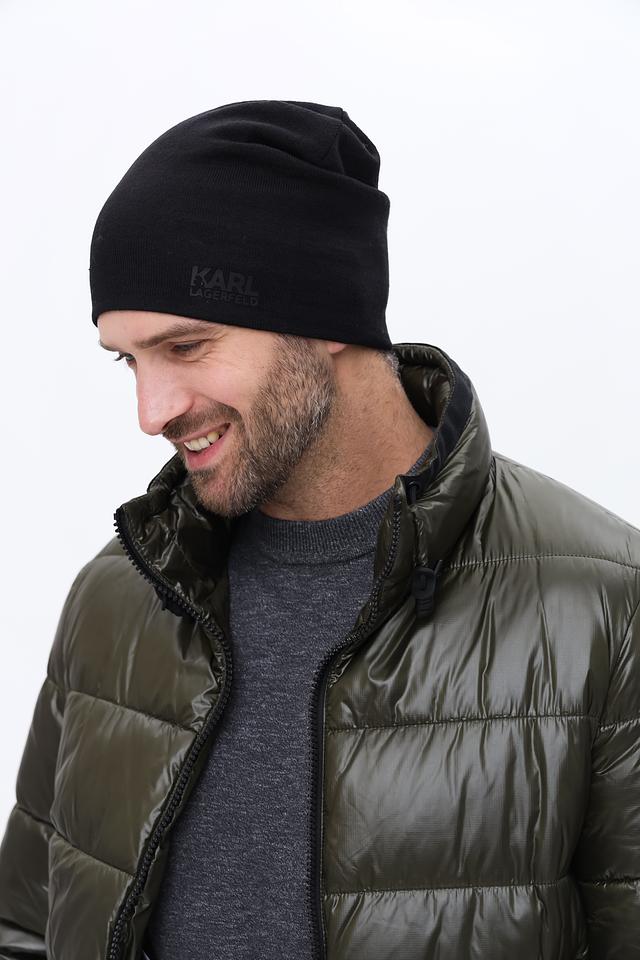 Шапка Karl Lagerfeld чёрная