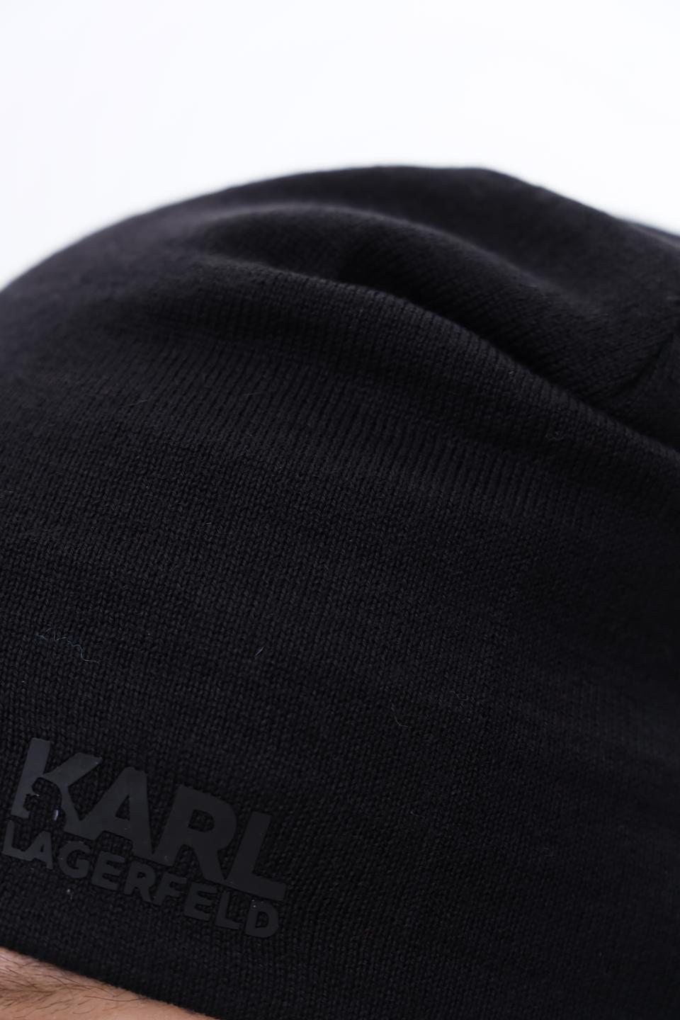 Шапка Karl Lagerfeld чёрная