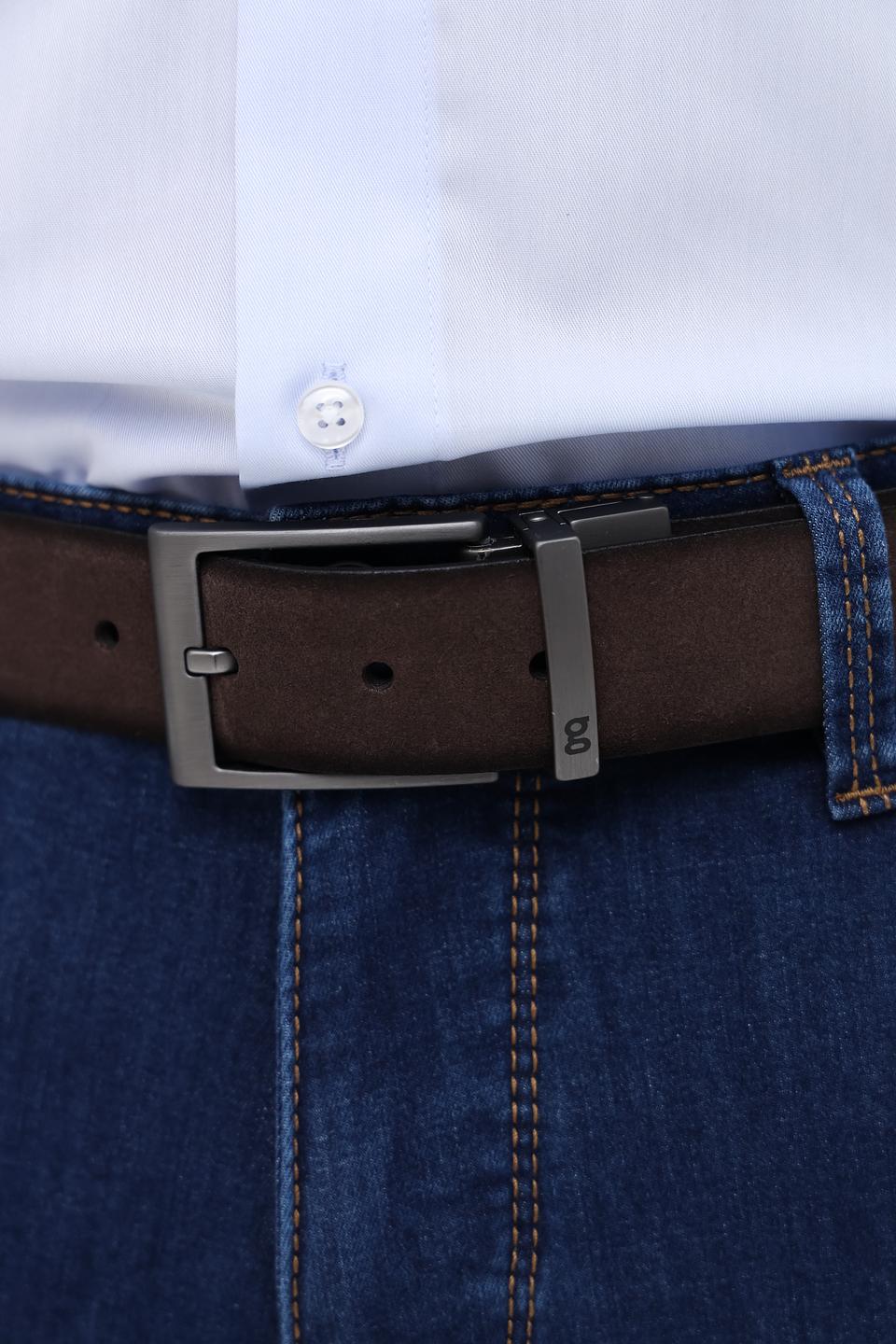 Ремень Gardeur кожаный коричневый