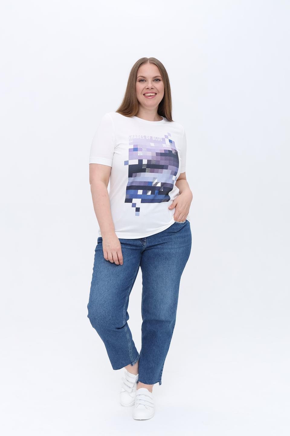 Джинсы Marc Aurel mom fit синие