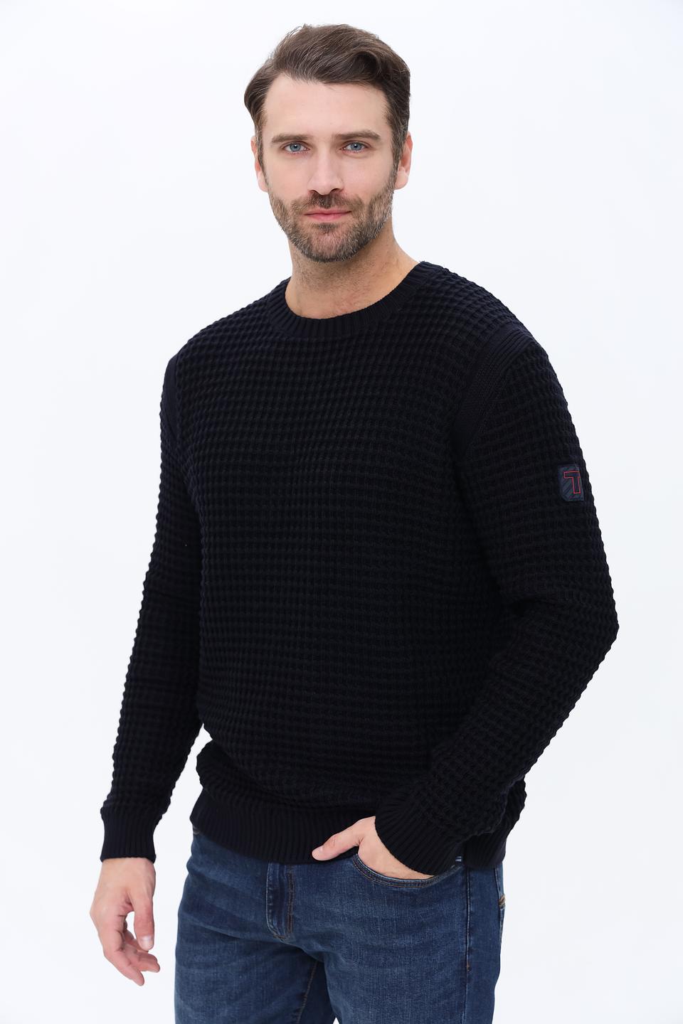 Джемпер Time Zone мужской чёрный