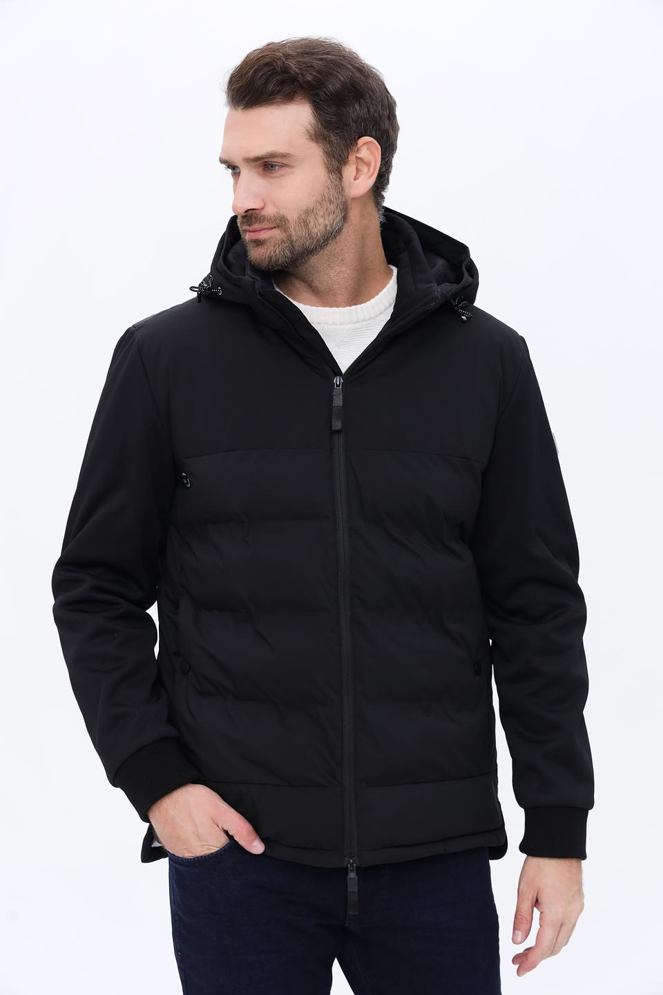 Куртка Time Zone степлёная чёрная