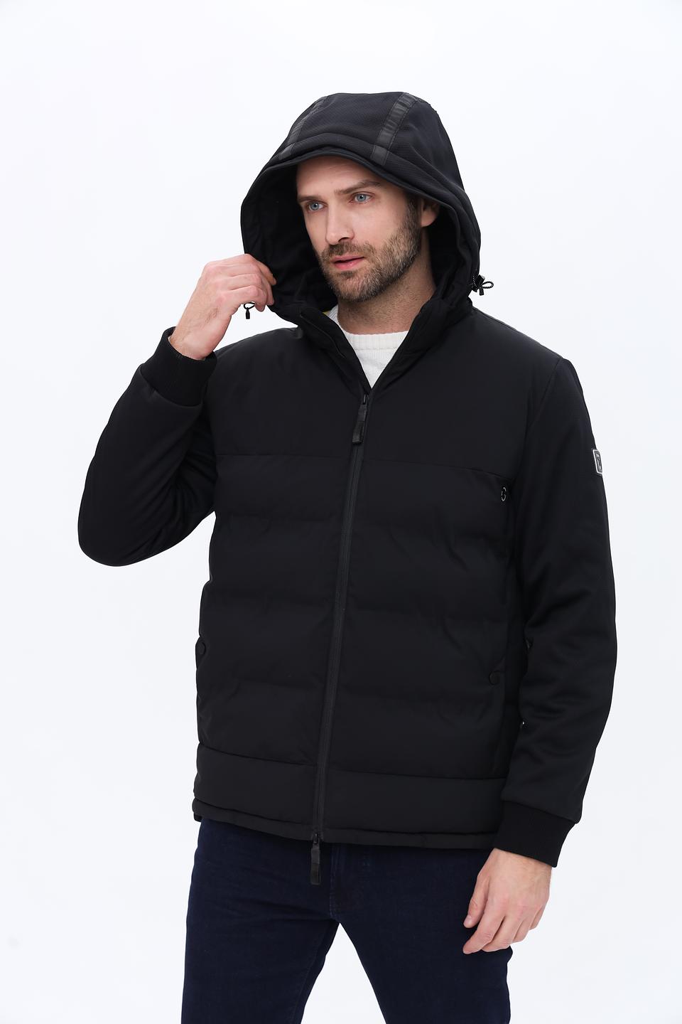 Куртка Time Zone степлёная чёрная