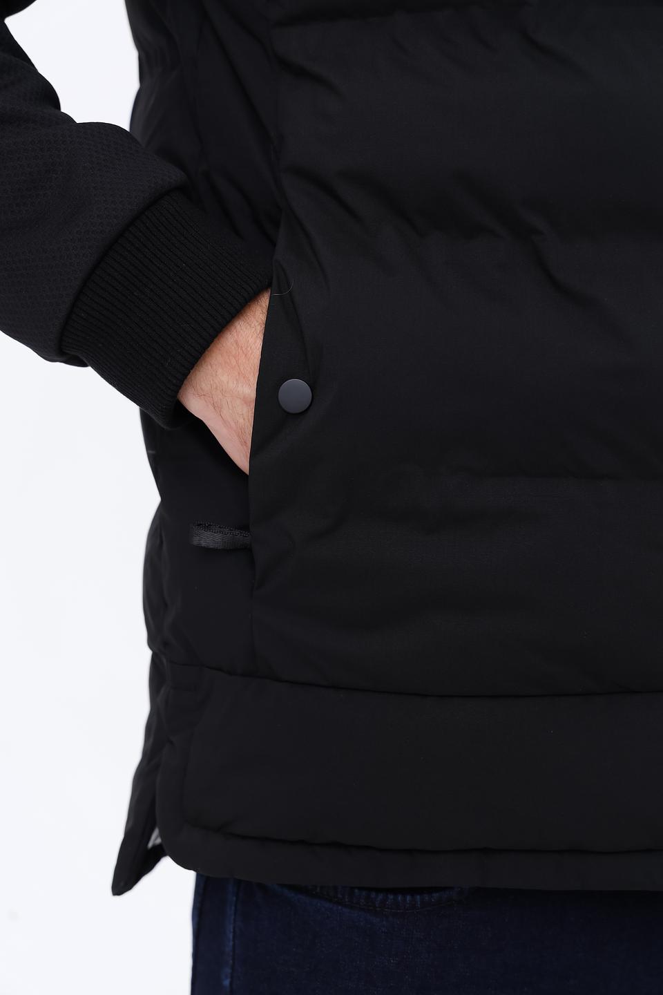 Куртка Time Zone степлёная чёрная
