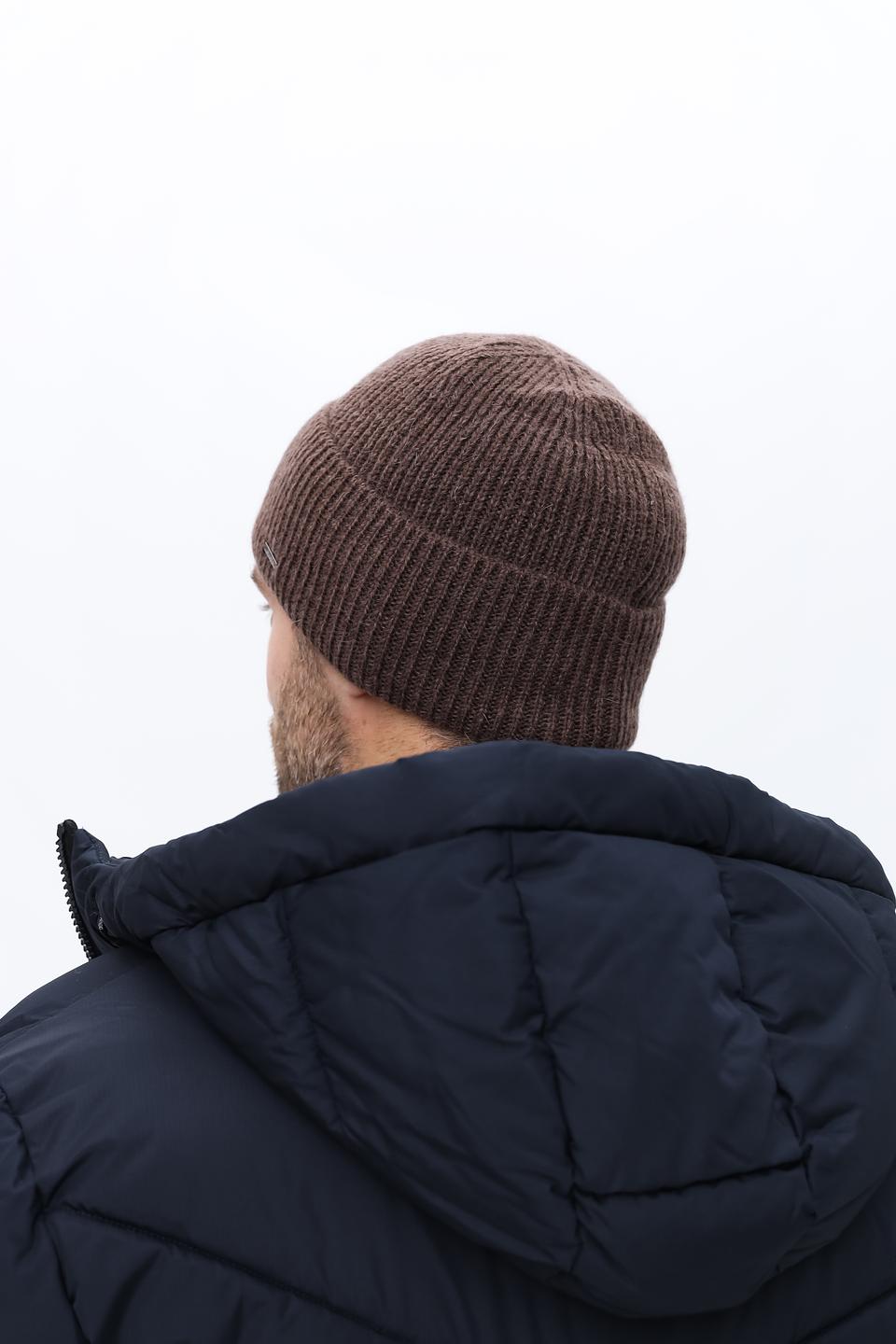 Шапка Marhatter мужская коричневая