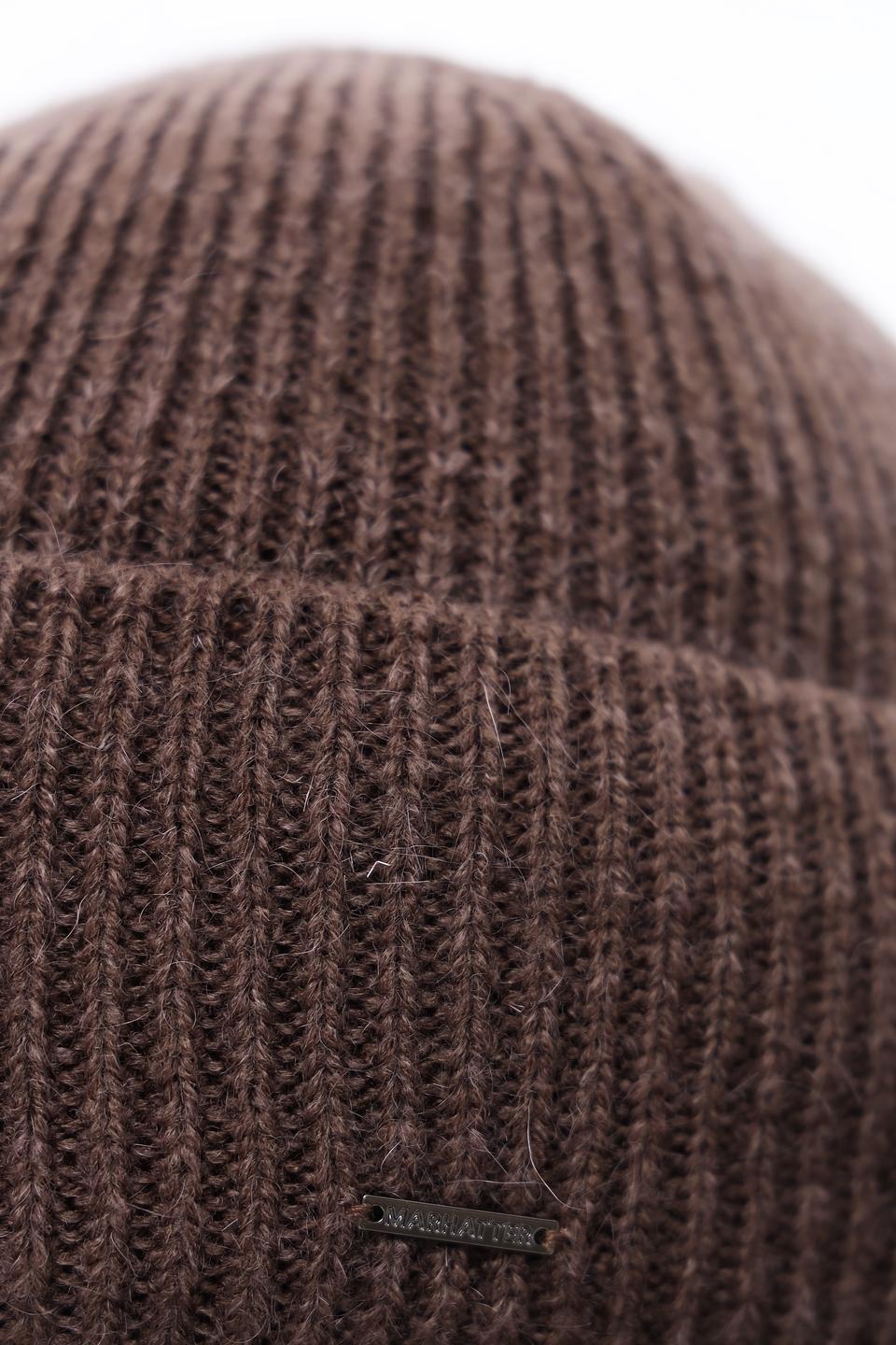 Шапка Marhatter мужская коричневая