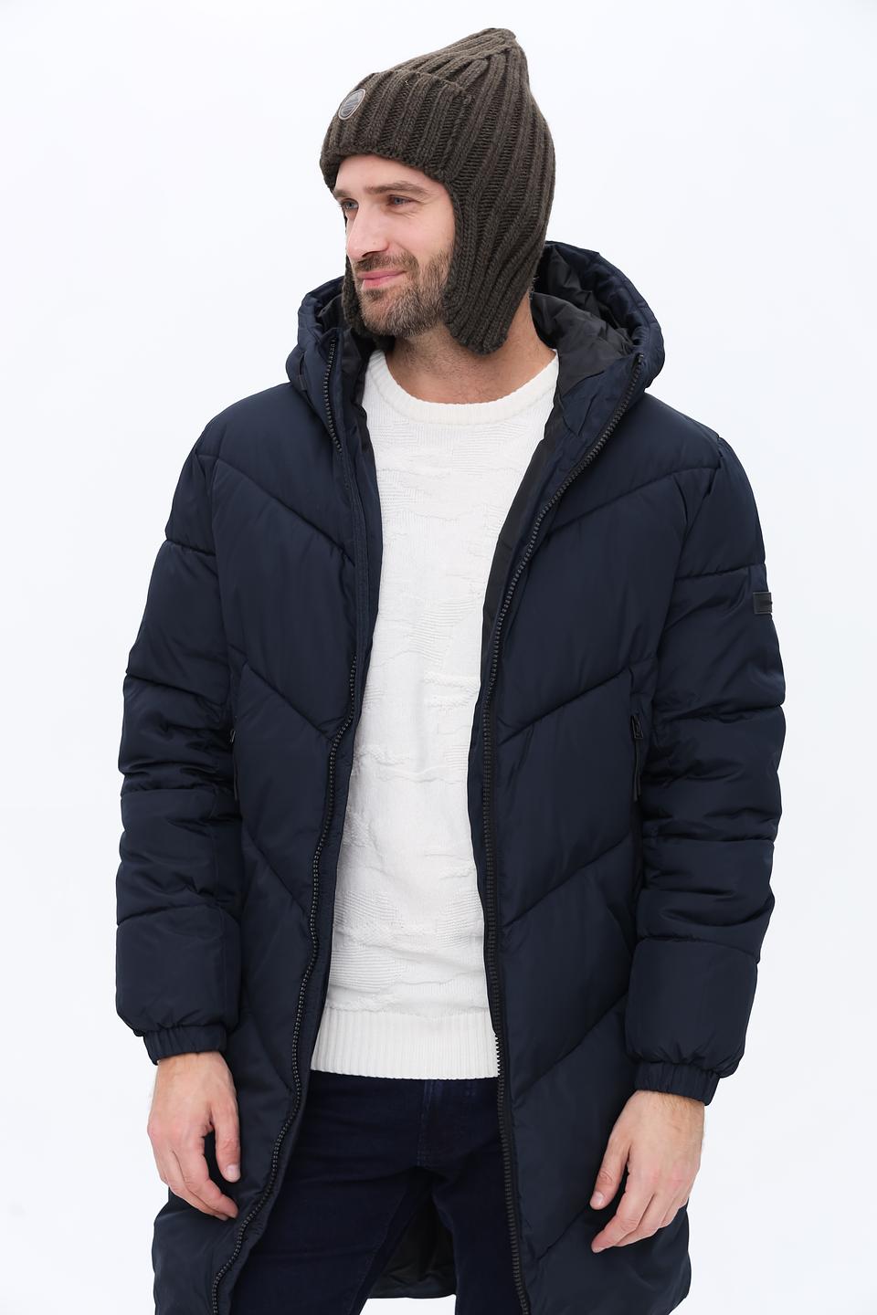 Шапка Marhatter с ушами коричневая