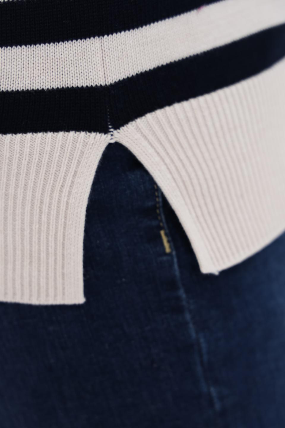 Пуловер Olsen в полоску