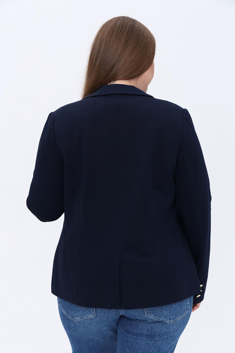 Жакет Olsen приталенный темно-синий