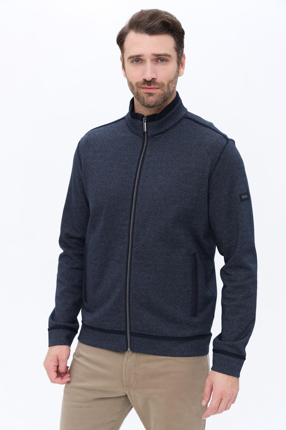 Кардиган Bugatti мужской тёмно-синий