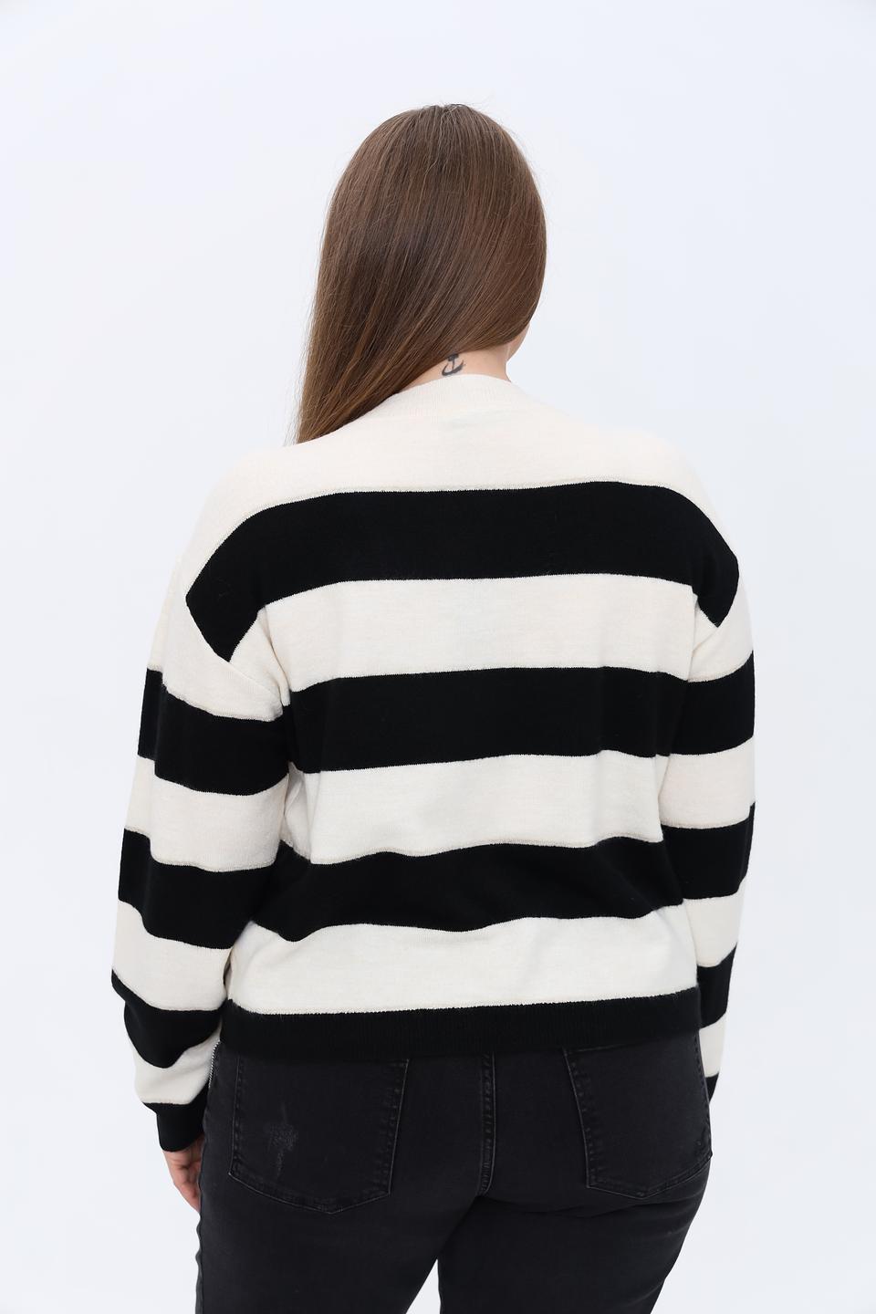 Пуловер Marc Aurel в полоску