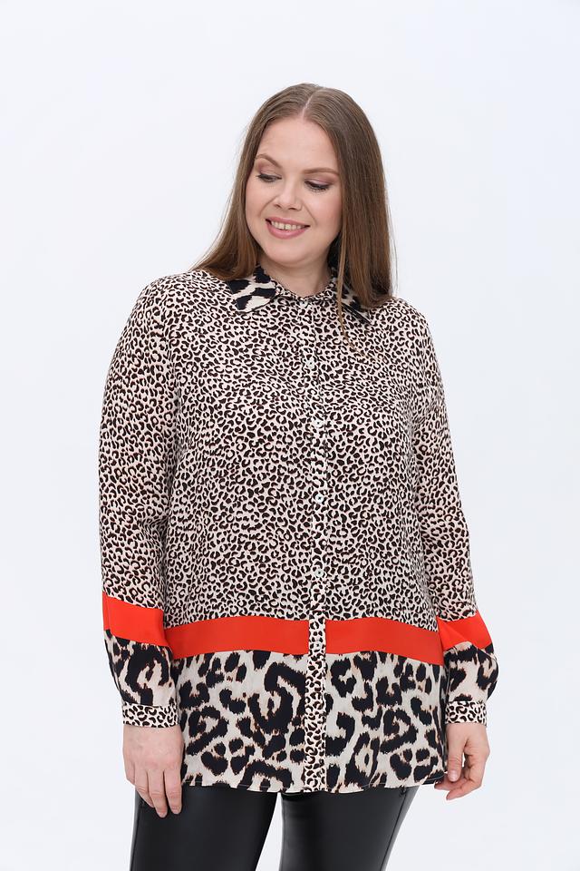 Рубашка Tuzzi с леопардовым принтом