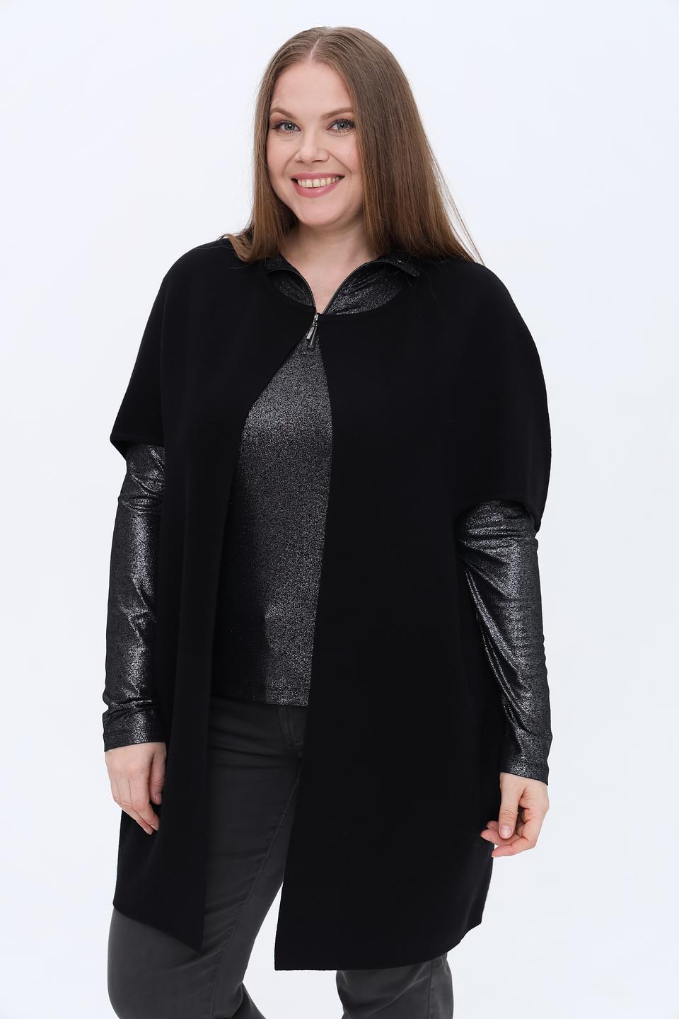 Жакет Tuzzi чёрный кейп