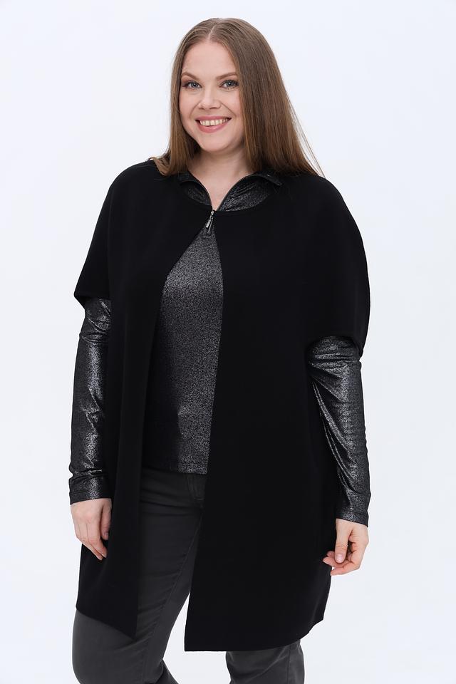 Жакет Tuzzi чёрный кейп