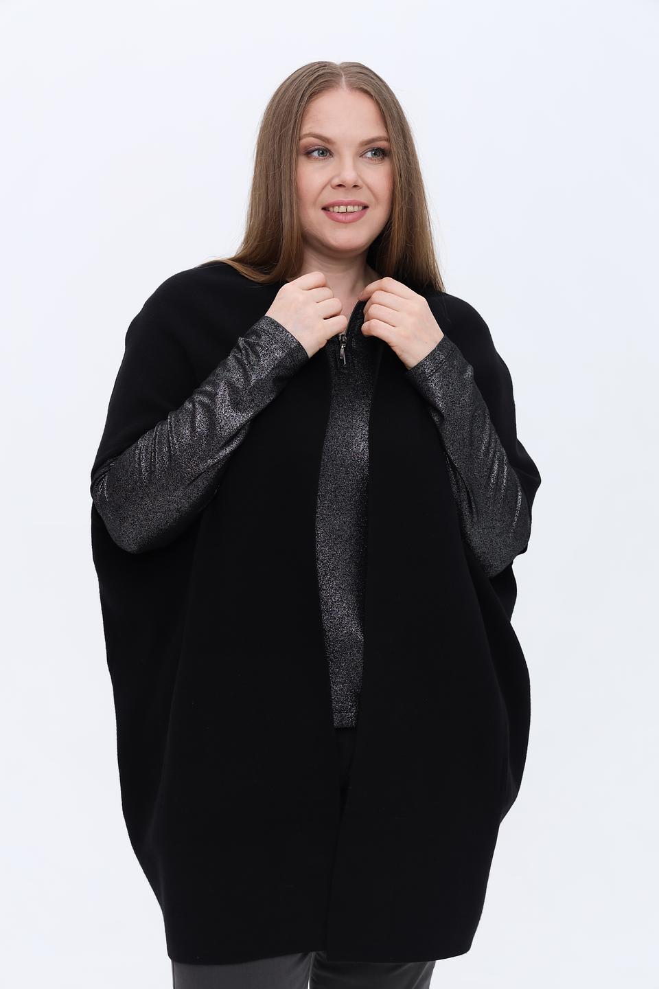 Жакет Tuzzi чёрный кейп