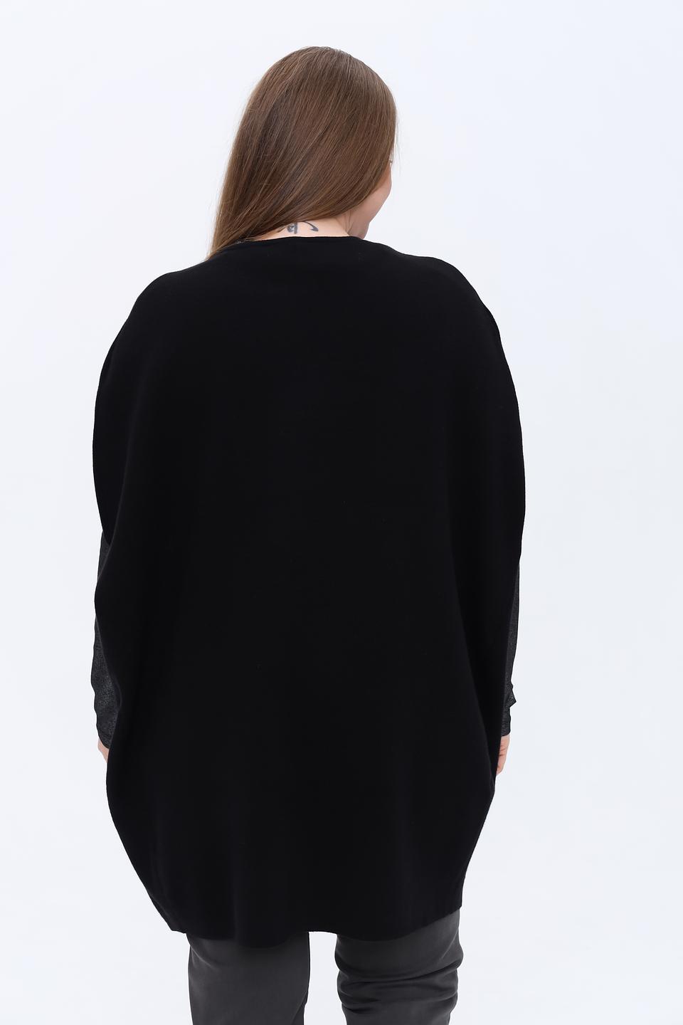 Жакет Tuzzi чёрный кейп