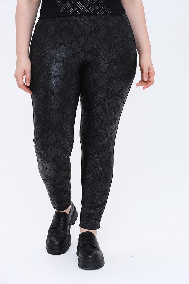 Брюки Tuzzi с принтом reptile