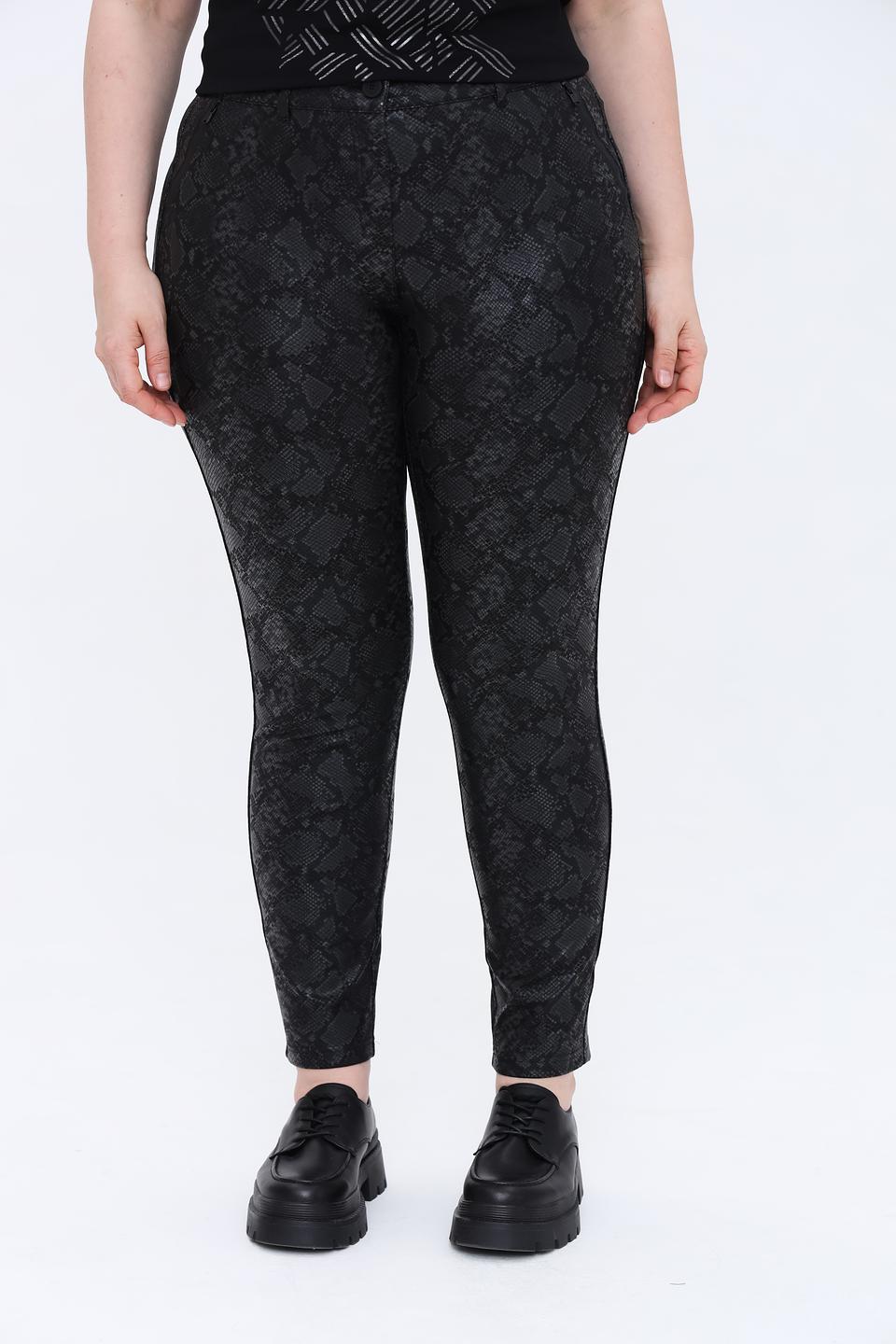 Брюки Tuzzi с принтом reptile