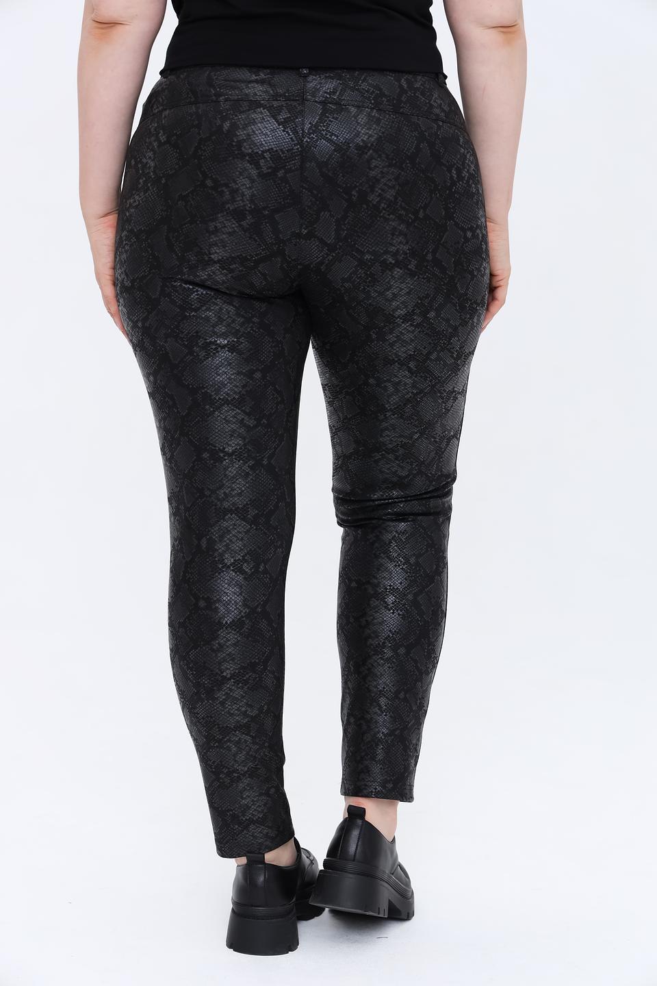 Брюки Tuzzi с принтом reptile