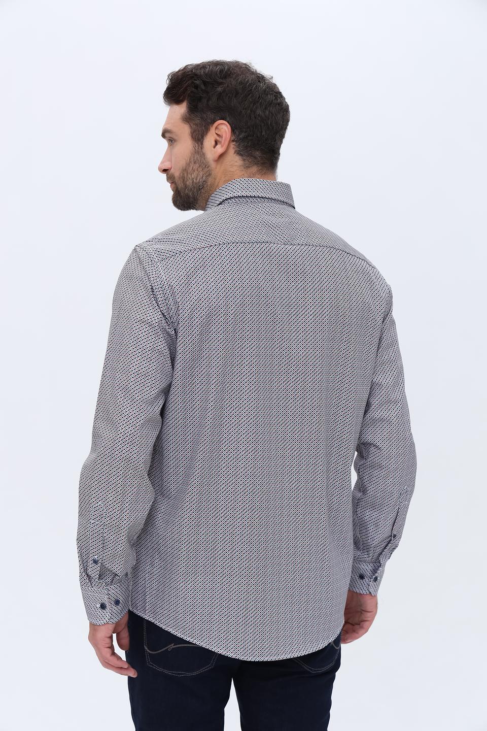 Рубашка Casa Moda приталенная в клетку