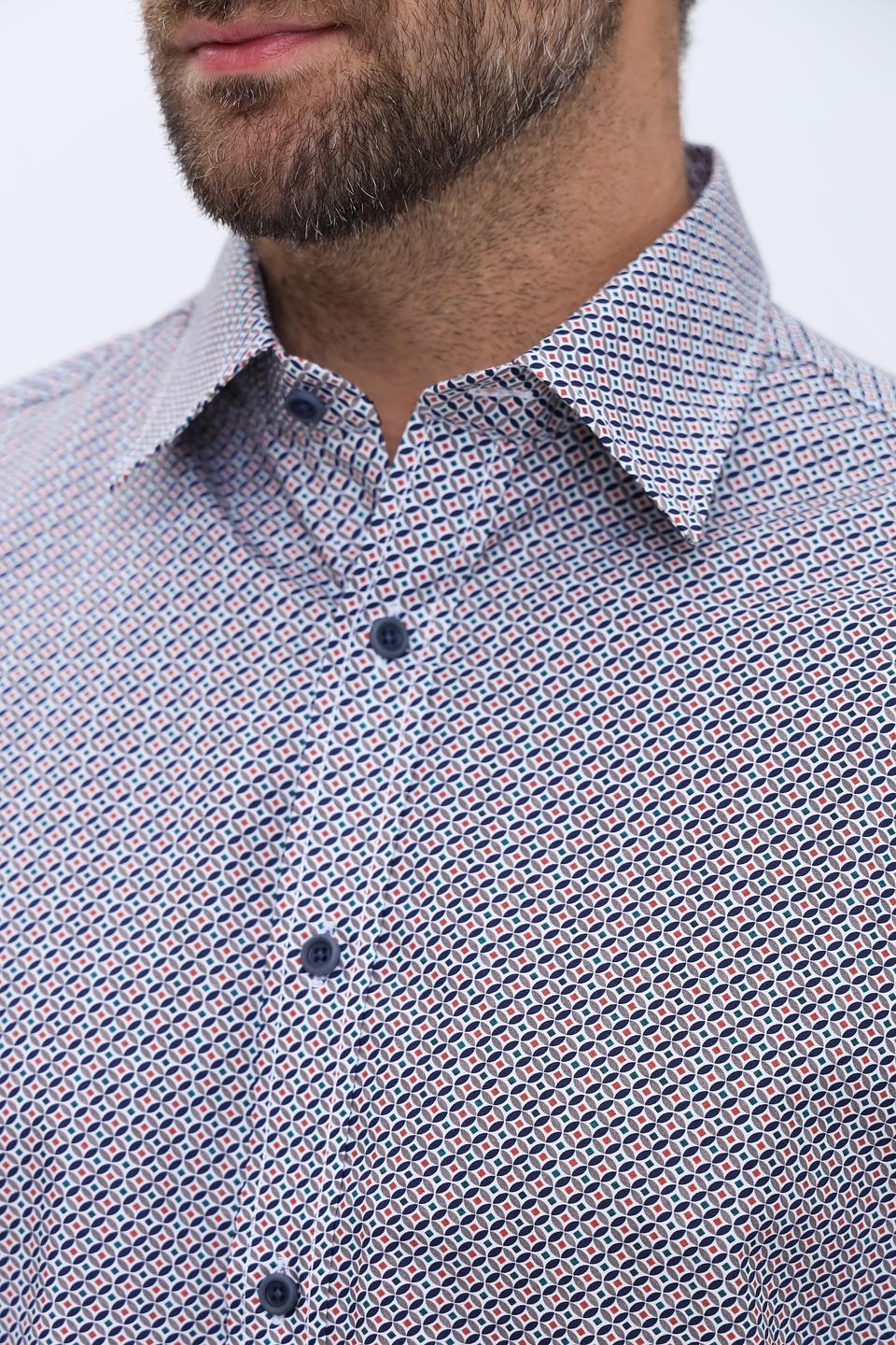 Рубашка Casa Moda приталенная в клетку