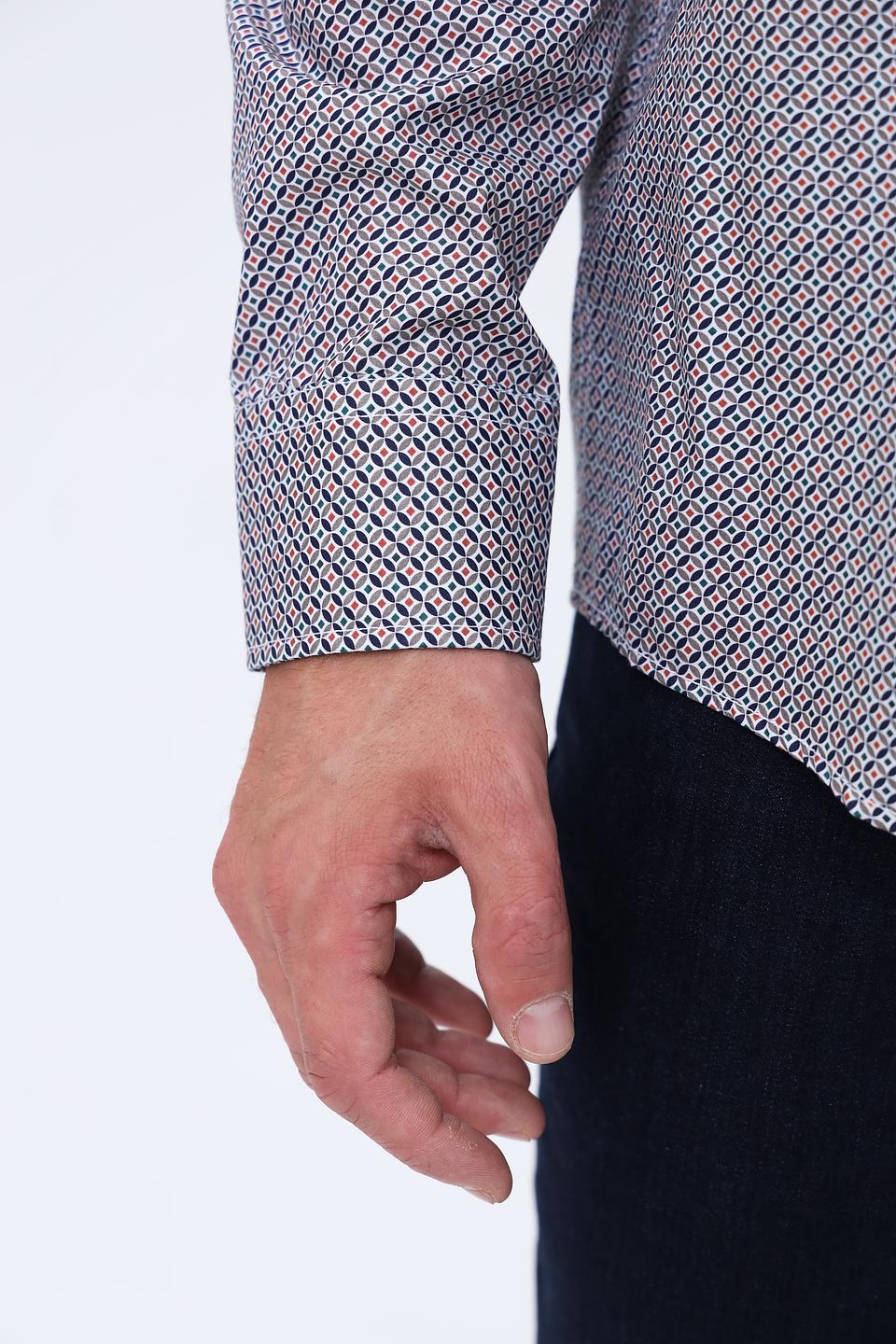 Рубашка Casa Moda приталенная в клетку