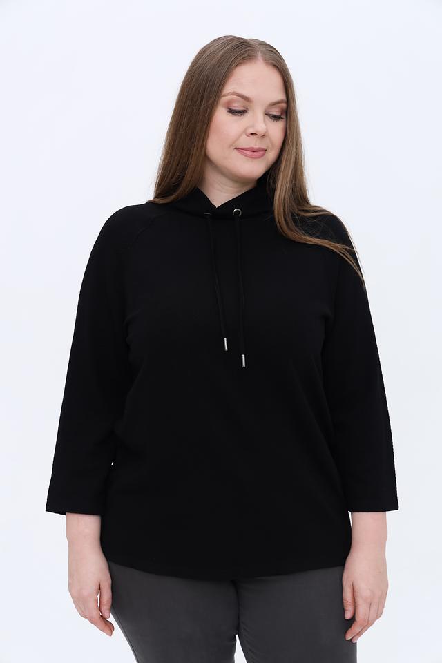 Пуловер Gerry Weber с капюшоном чёрный