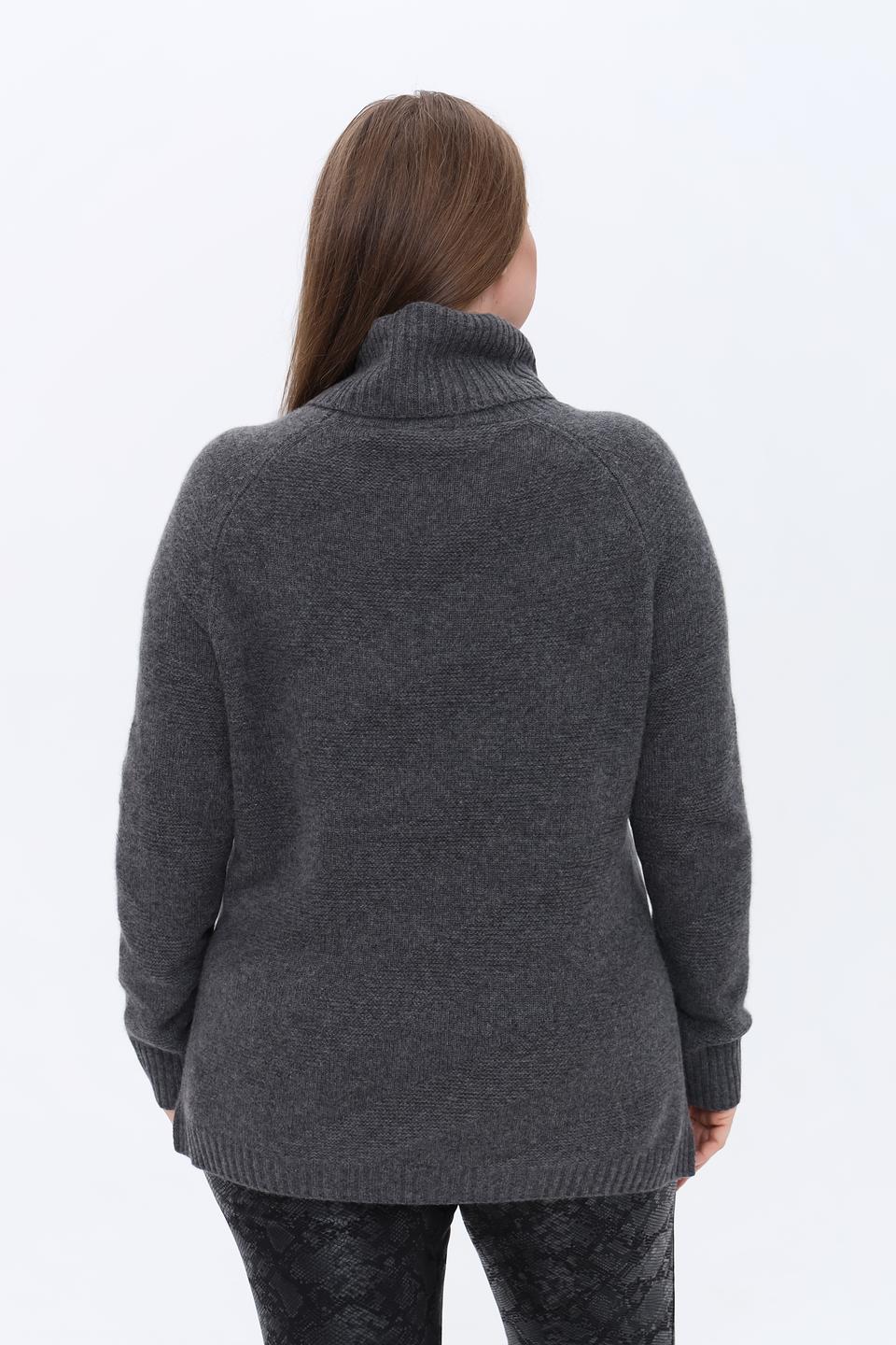 Пуловер Gerry Weber серый с горлом