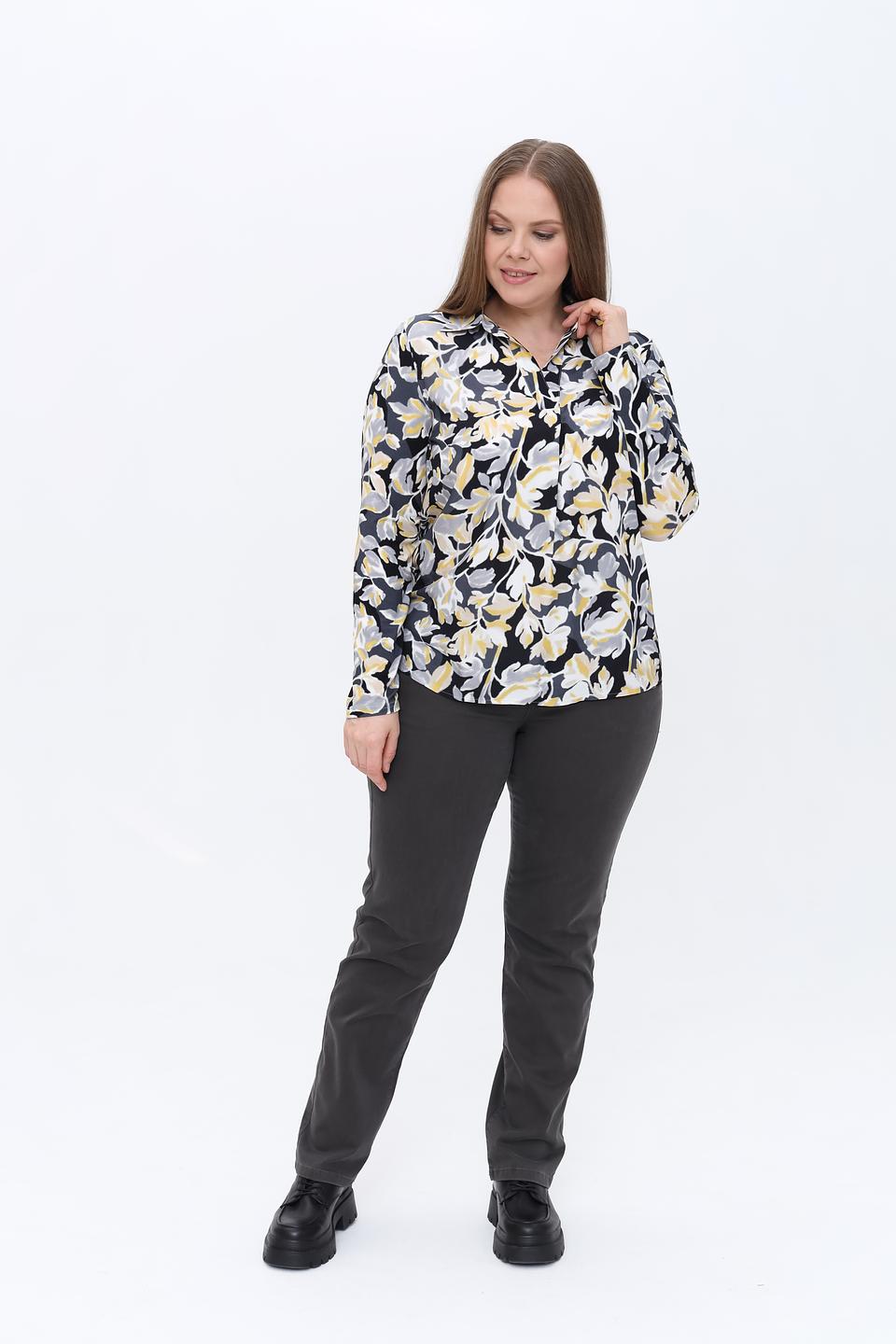 Блуза Frank Walder с цветочным принтом