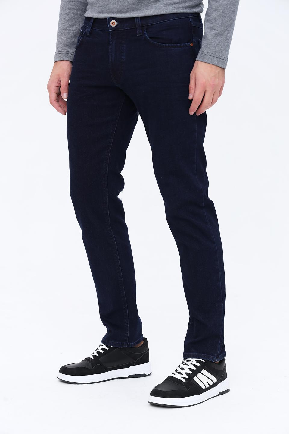 Джинсы Hattric синие slim fit