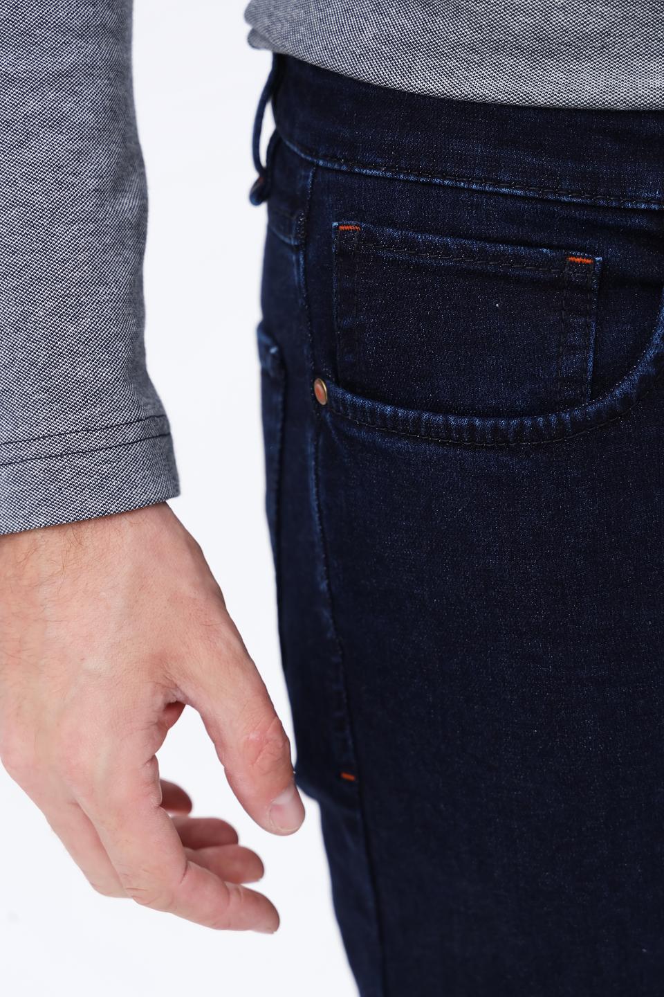 Джинсы Hattric синие slim fit