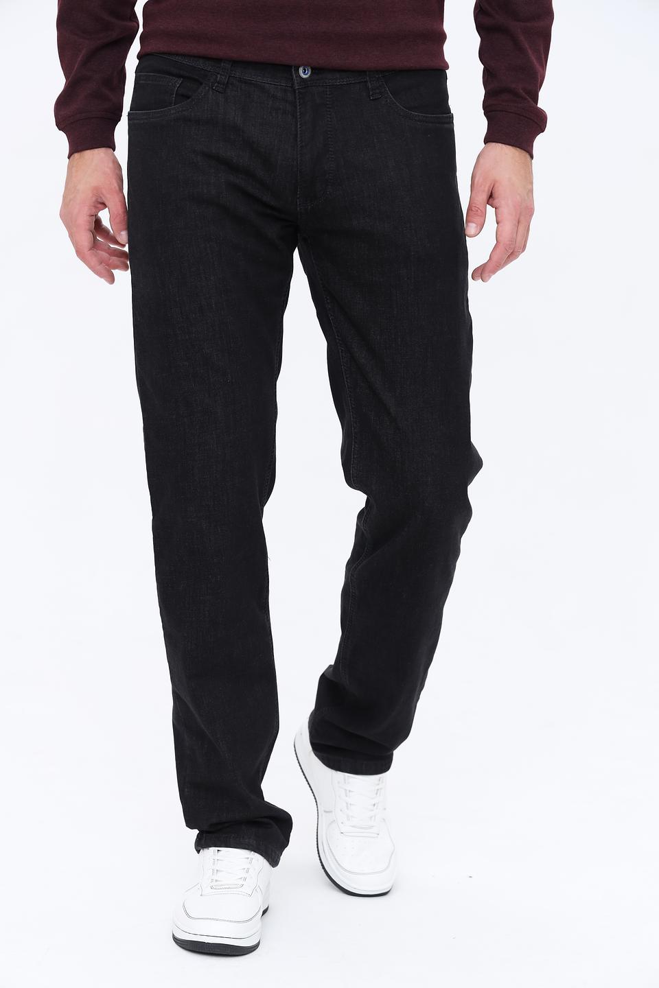 Джинсы Hattric чёрные классические