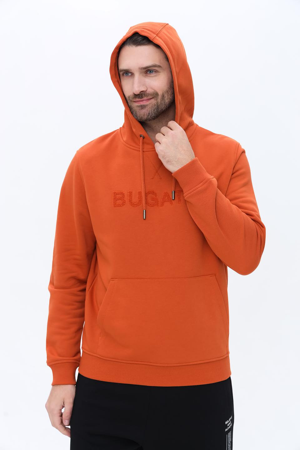 Толстовка Bugatti оранжевая