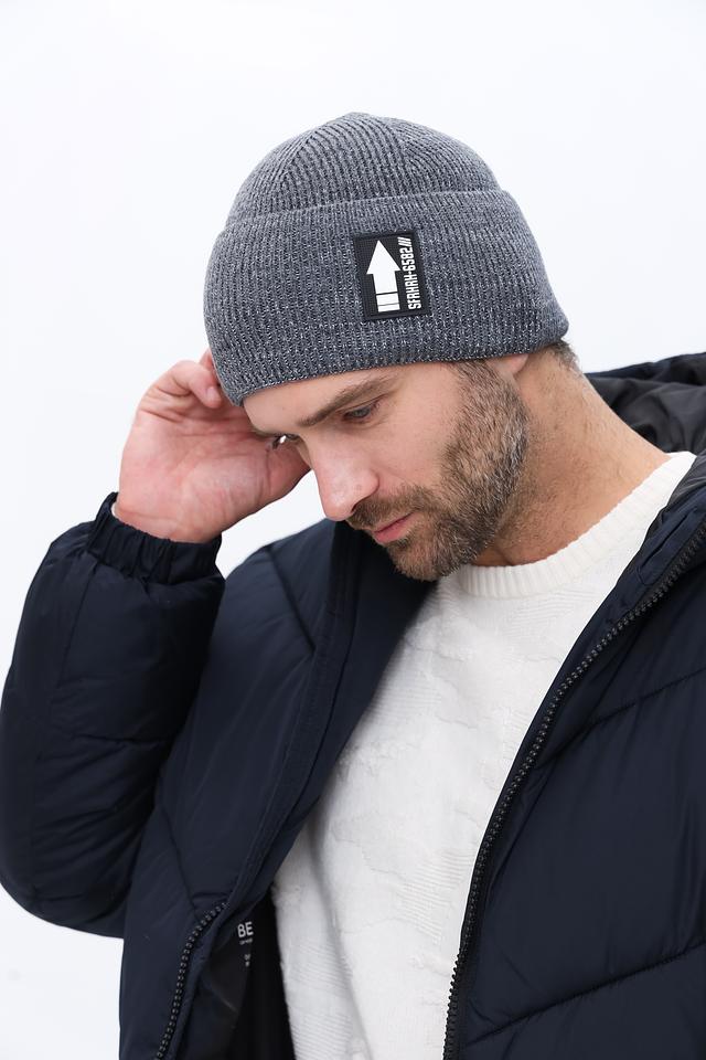 Шапка Marhatter мужская серая