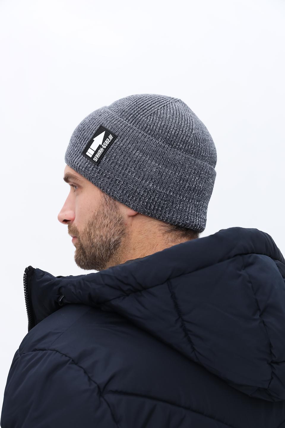 Шапка Marhatter мужская серая