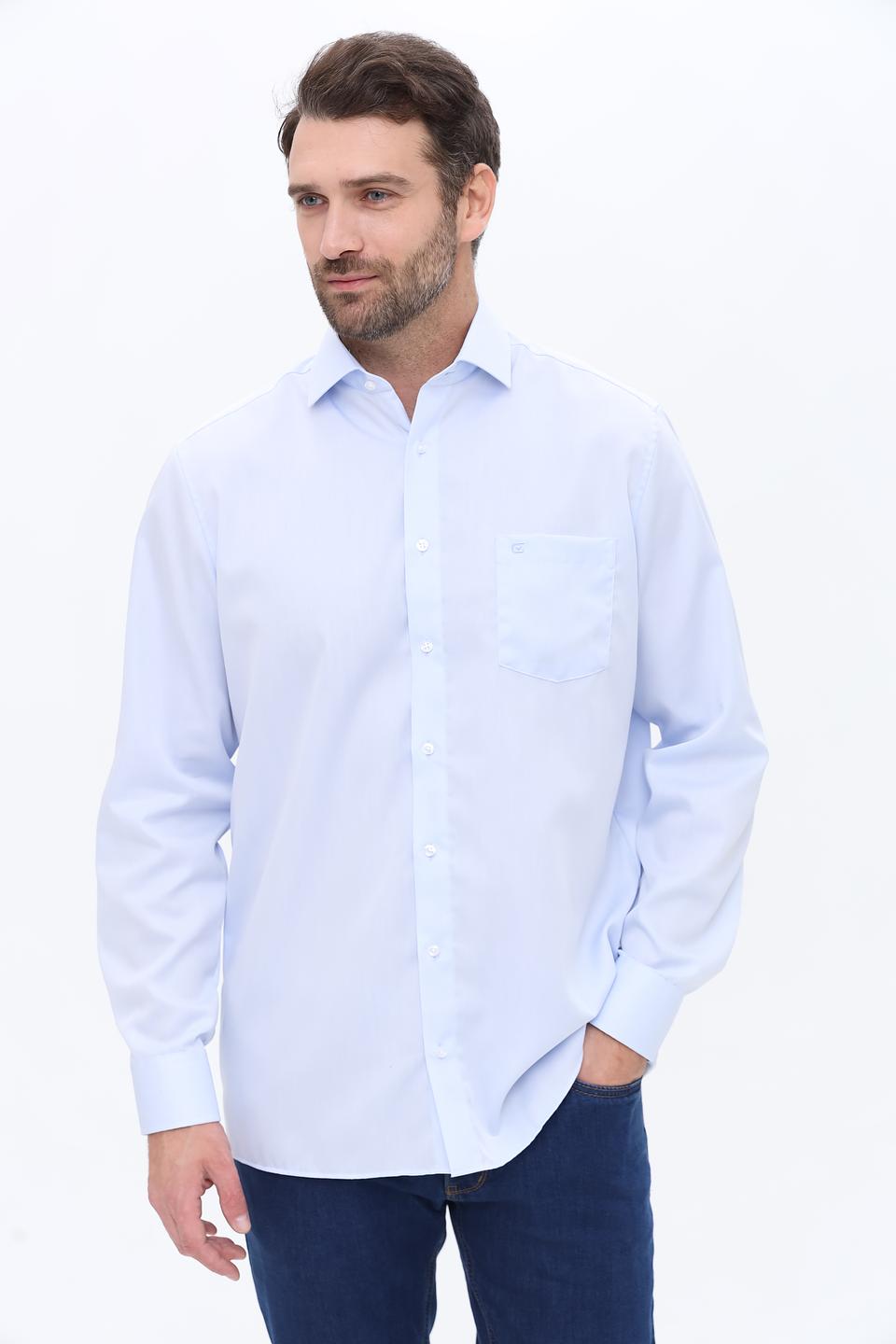 Рубашка Casa Moda голубая