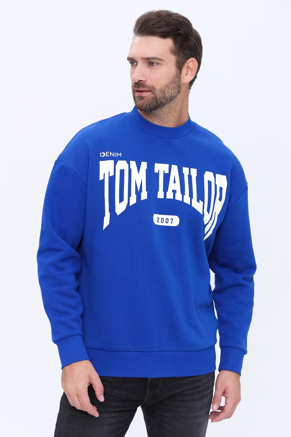 Толстовка Tom Tailor denim синяя