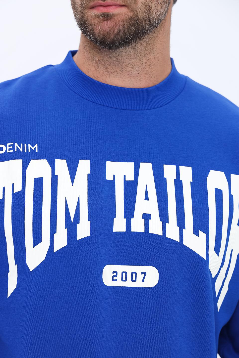 Толстовка Tom Tailor denim синяя