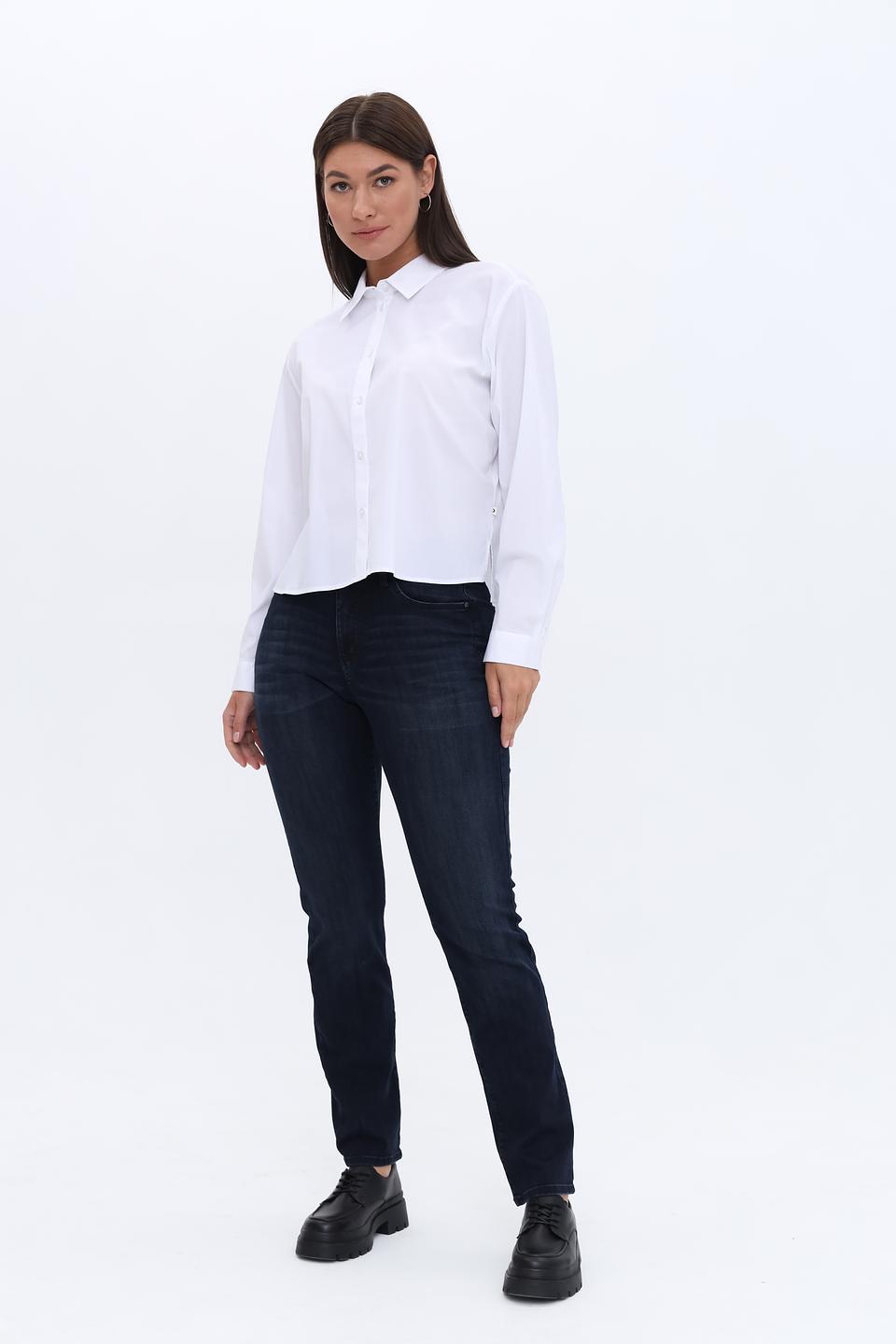 Рубашка Tom Tailor denim белая