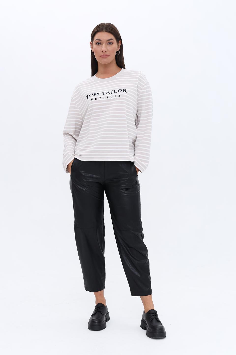 Пуловер Tom Tailor в полоску