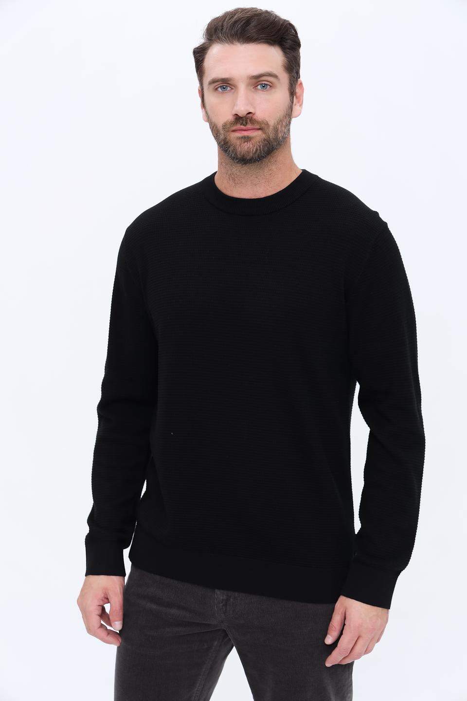 Джемпер Tom Tailor denim чёрный