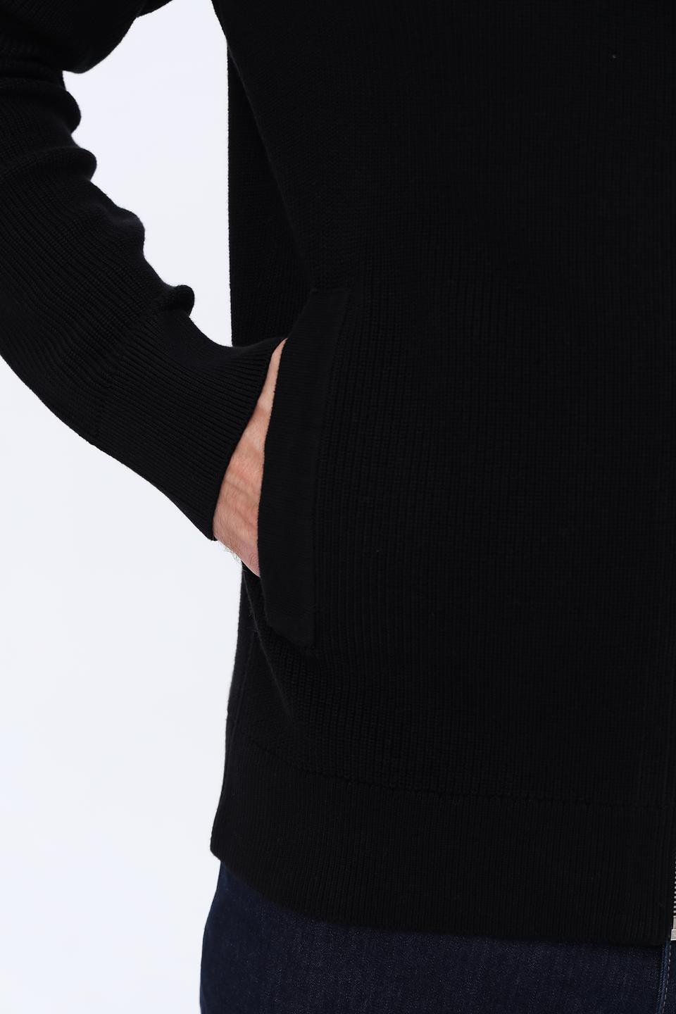 Кардиган Tom Tailor чёрный на молнии