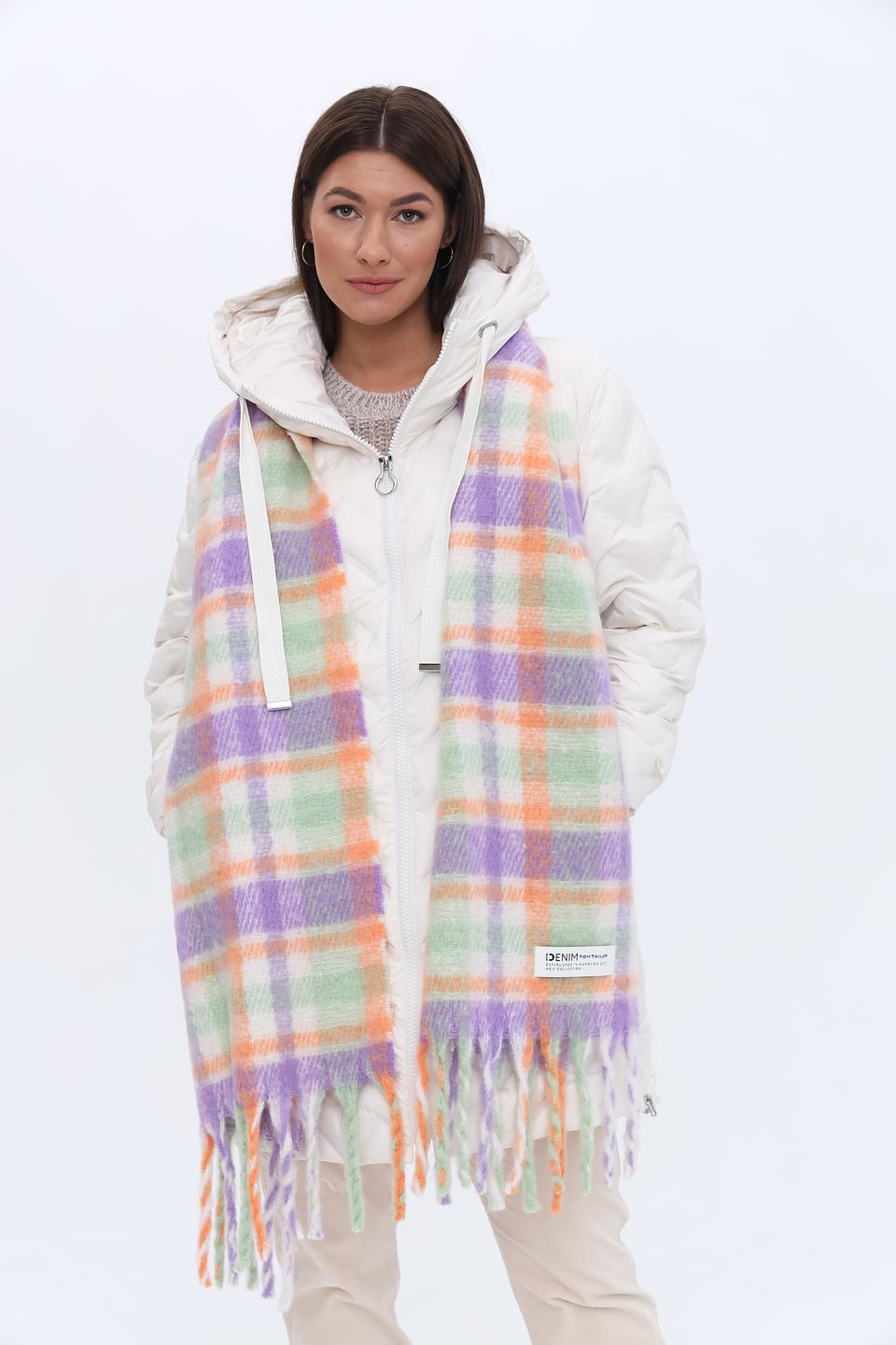 Шарф Tom Tailor denim клетка