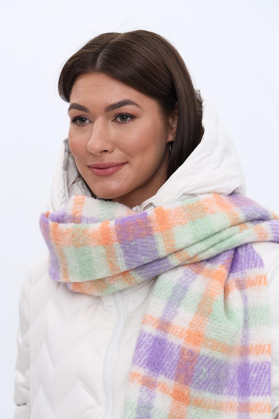 Шарф Tom Tailor denim клетка