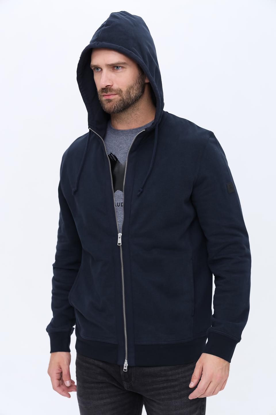 Кардиган Marc O Polo на молнии тёмно-синий