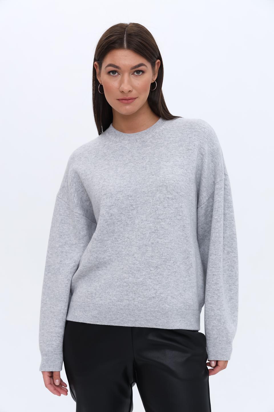 Джемпер Emporio Armani серый