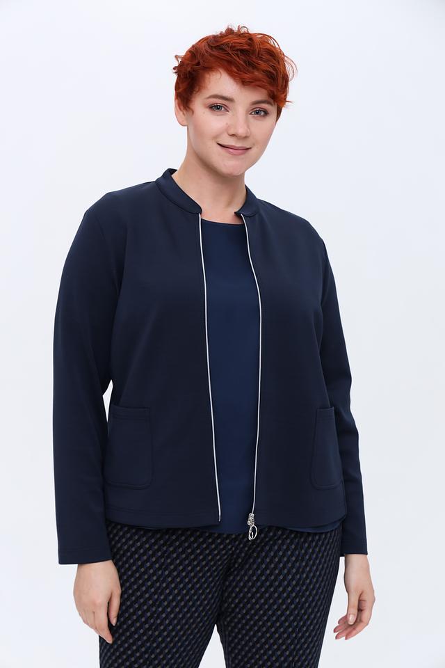 Жакет Frank Walder приталенный синий